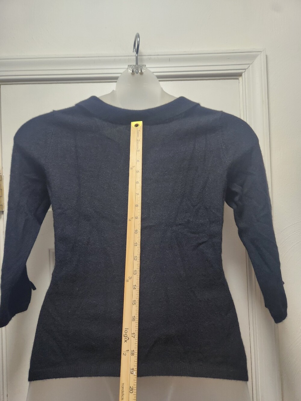 Daniel Bishop 100% Cashmere Sweater in Black Size Med - Picture 6 of 7